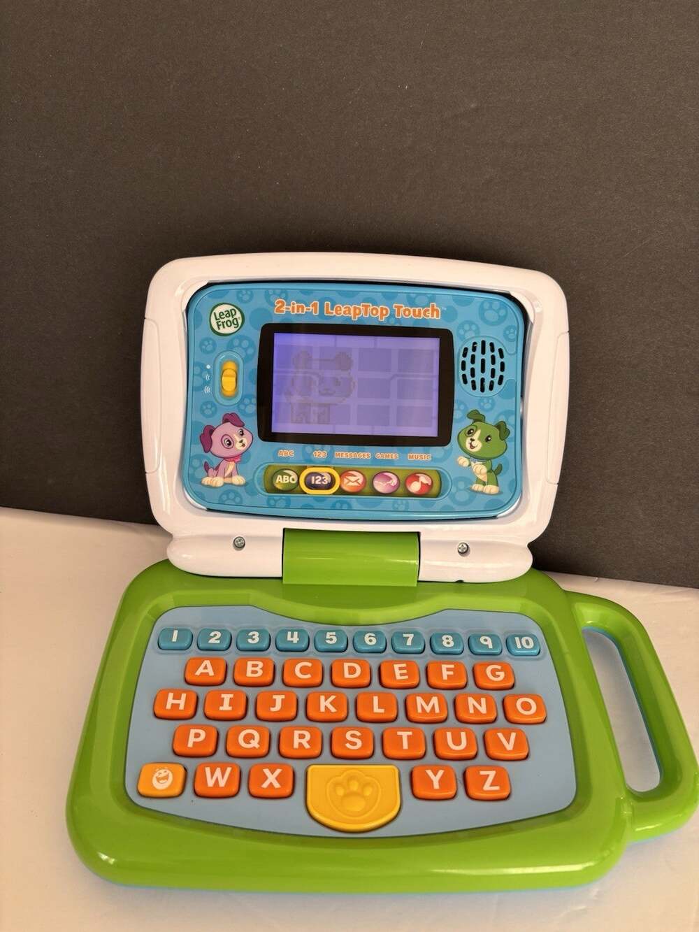 LeapFrog 2-in-1 LeapTop Touch Learning Tested Works